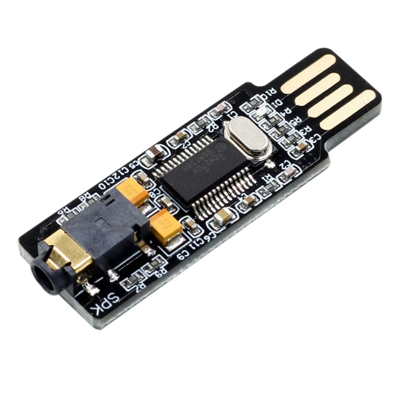 

Mini PCM2704 USB Audio Sound Card DAC Decoder Board Free Drive for PC Laptop