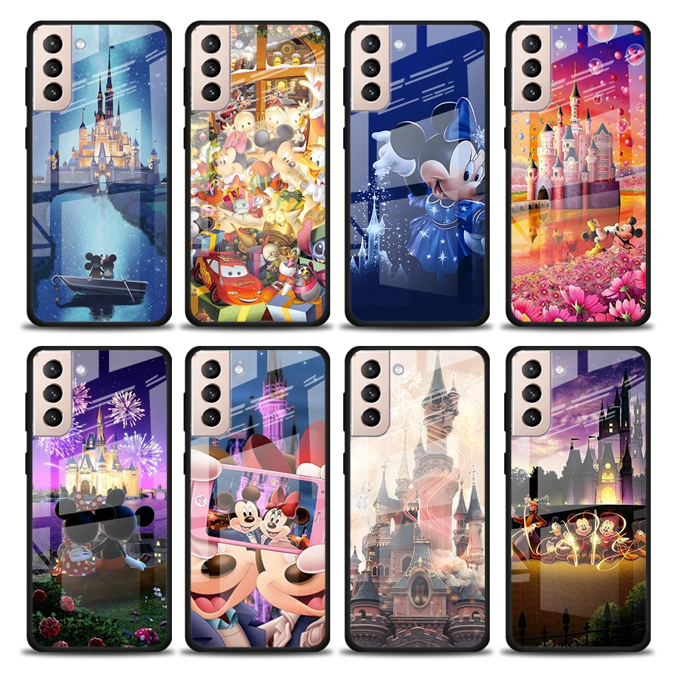 Чехол из закаленного стекла для Samsung Galaxy S21 Plus Ultra M21 M31 M51 A52 A72 | Мобильные телефоны и