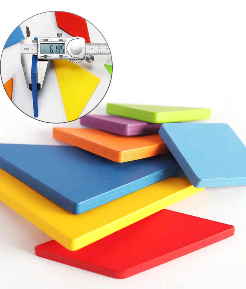 Монтессори обучающая Волшебная книга Магнитная 3D Головоломка Tangram игра креативная головоломка магнитная головоломка подарок для мальчиков и девочек PT-12