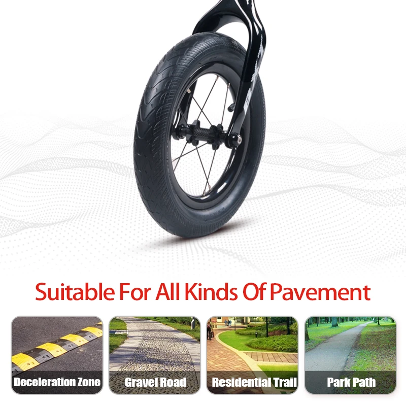 12 дюймов беспедальный велосипед ноги скольжения автомобиля виде объемлющей