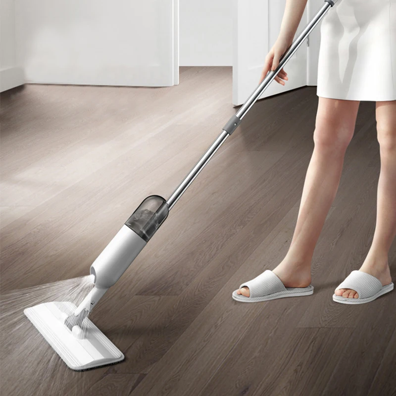 

Швабра с распылителем воды, швабра 1,2 м, швабра из углеродного волокна для пыли, вращающаяся на 360 насадка для деревянного пола, керамической ...