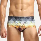 Мужские плавки для Seobeanкупальные костюмы плавки, Шорты для плавания, сексуальные трусы-боксеры для геев, трусы, 2021, купальный костюм, пляжный костюм для серфинга, Мужской купальный костюм