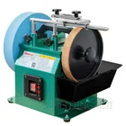 Шлифовальный станок, 10 дюймов, 220 В110 В, положительный, отрицательный, белый, из сплавленного оксида алюминия, низкоскоростной, полировальный станок, настольный шлифовальный станок