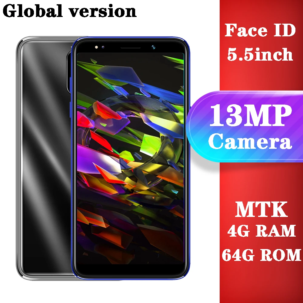 Смартфон C9 Pro глобальная версия 4 Гб ОЗУ 64 ПЗУ четыре ядра камера 13 МП IPS Android