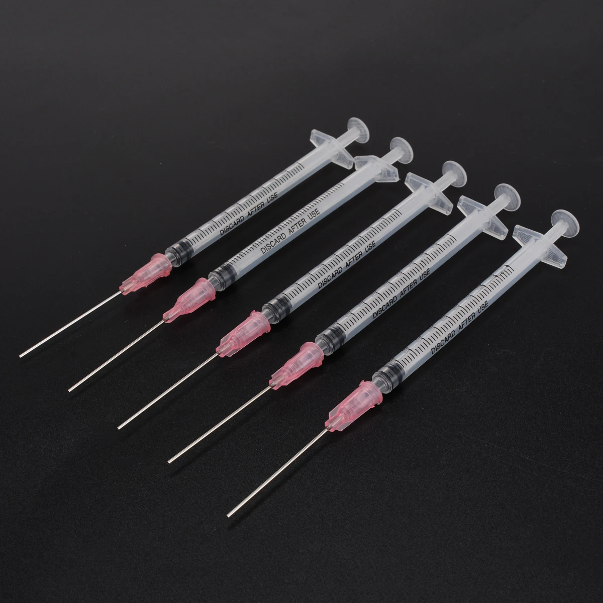 5 шт. 1 мл Дозирующий шприц с тупым наконечником и иглой 18 калибр дюйма шприцы для