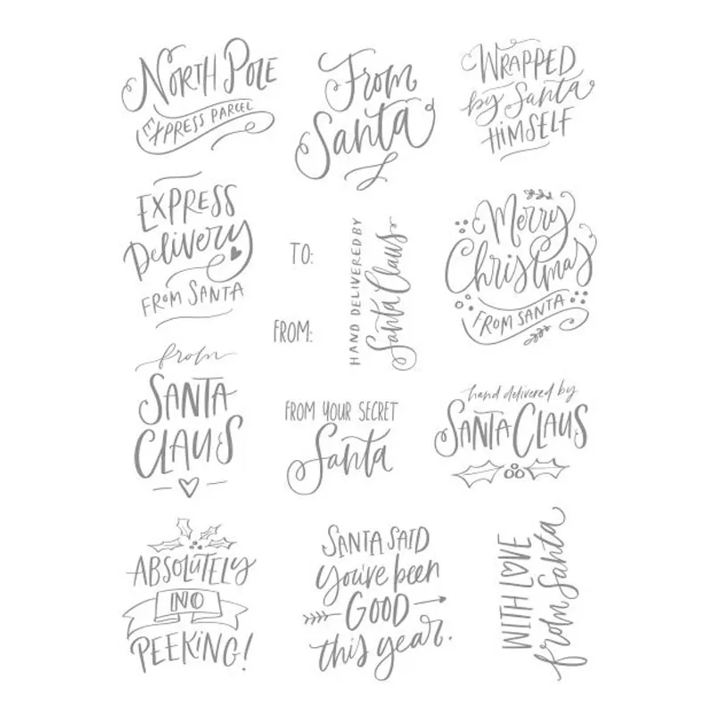 Word Clear Stamps Круглая квадратная рамка слова прозрачные штампы и металлические Вырубные штампы для скрапбукинга и открыток бумажное ремесло новые вырубки - Цвет: Word Clear Stamps