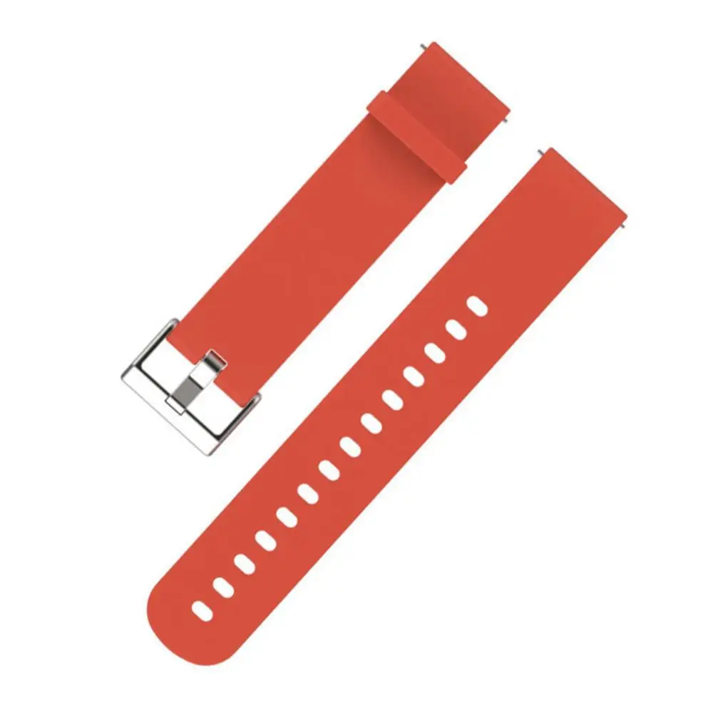 

20mm Replacement Silicone Watchband Wrist Strap for Samsung Garmin Smart Watch Wearable Devices Smart Accessories