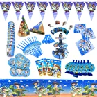 Disney История игрушек, Мультяшные бумажные принадлежности для вечерние, тарелка для чашек, соломенная История игрушек, баннер для вечеринки на день рождения, одноразовые украшения, поставка