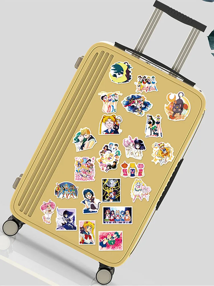

100 Pcs/pack Anime Sailor Moon Sticker Cartoon Girl Scrapbook Decor PVC Stationery Stickers School Office Supply