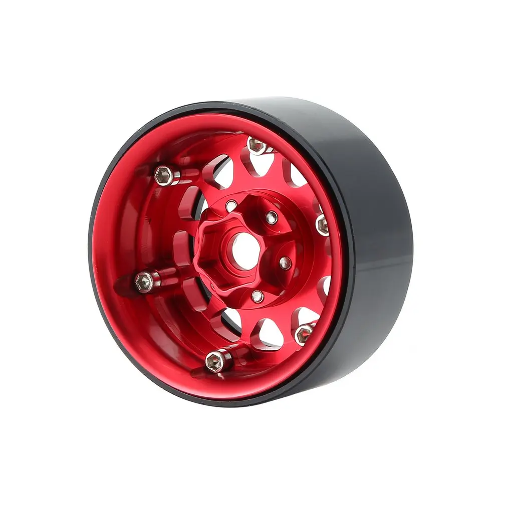 

4 шт. 1,9 металлический обод колеса Beadlock для 1:10 RC Crawler Traxxas Hsp Redcat Rc4wd Tamiya Axial Scx10 D90 Hpi аксессуары для шин