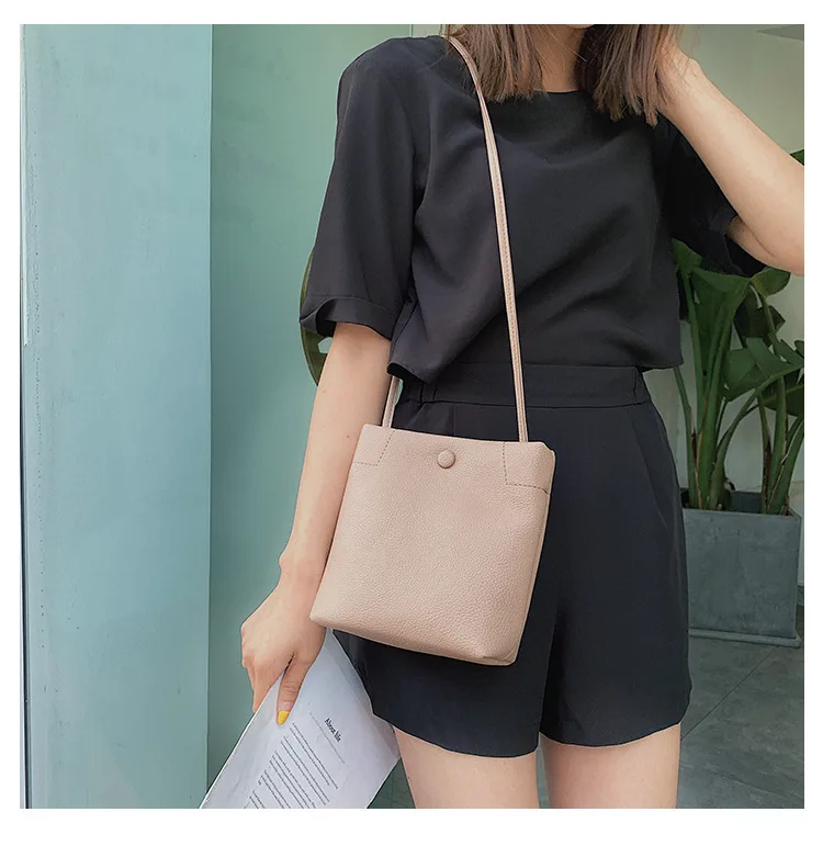 2019 корейская сумка мешок женская летняя японская Джокер модная сумочка