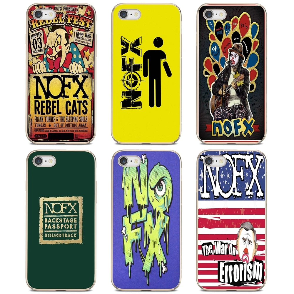 

Soft Case Covers For iPod Touch iPhone 10 11 12 Pro 4S 5S SE 5C 6 6S 7 8 X XR XS Plus Max 2020 NOFX-Great-album-Punk-Rock-Poster