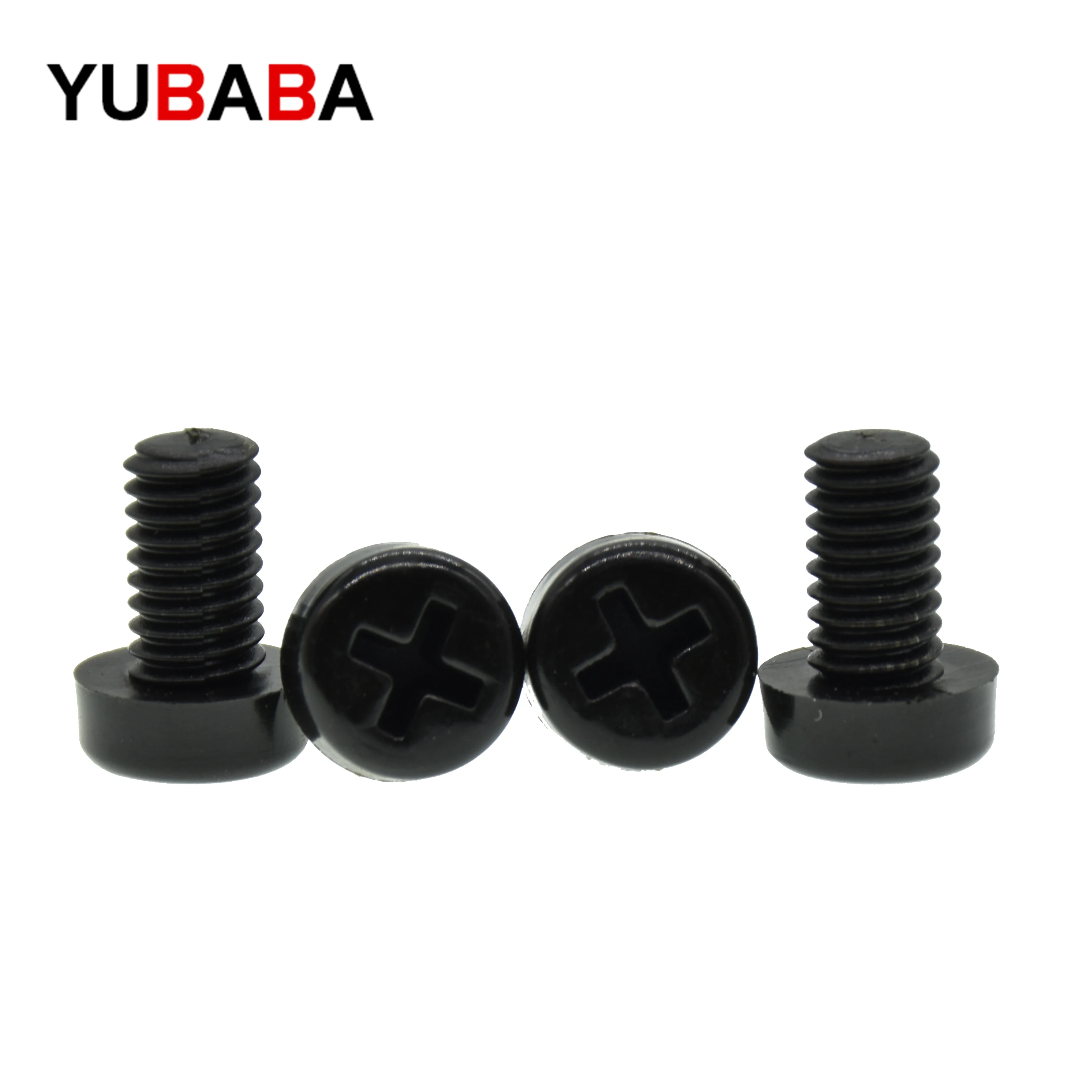 

50 шт./лот M2 m2.5 m3 m4 m5 m6 белый/черный нейлоновый пластиковый изоляционный крестообразный встраиваемый круглый винт для головки сковороды