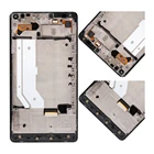 Оригинальный AMOLED дисплей 5,2 дюйма для Microsoft Nokia Lumia 950 RM 1104, ЖК-дисплей, сенсорный экран, дигитайзер, замена в сборе + рамка