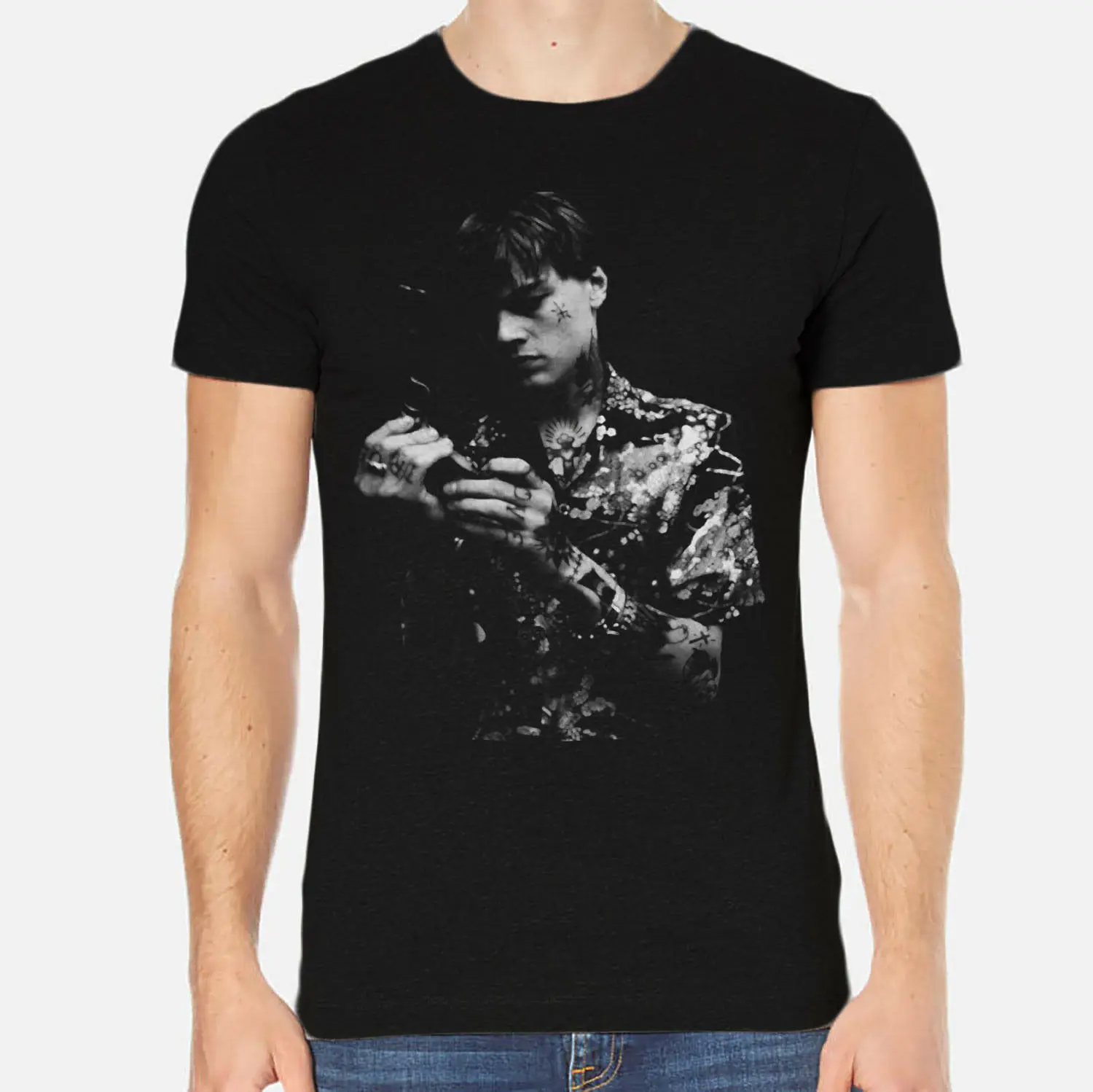 Leonardo DiCaprio новая мужская футболка черная одежда 3 A 032| |