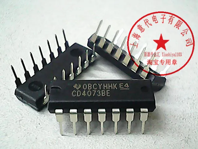 

5 шт. CD4073BE DIP-14