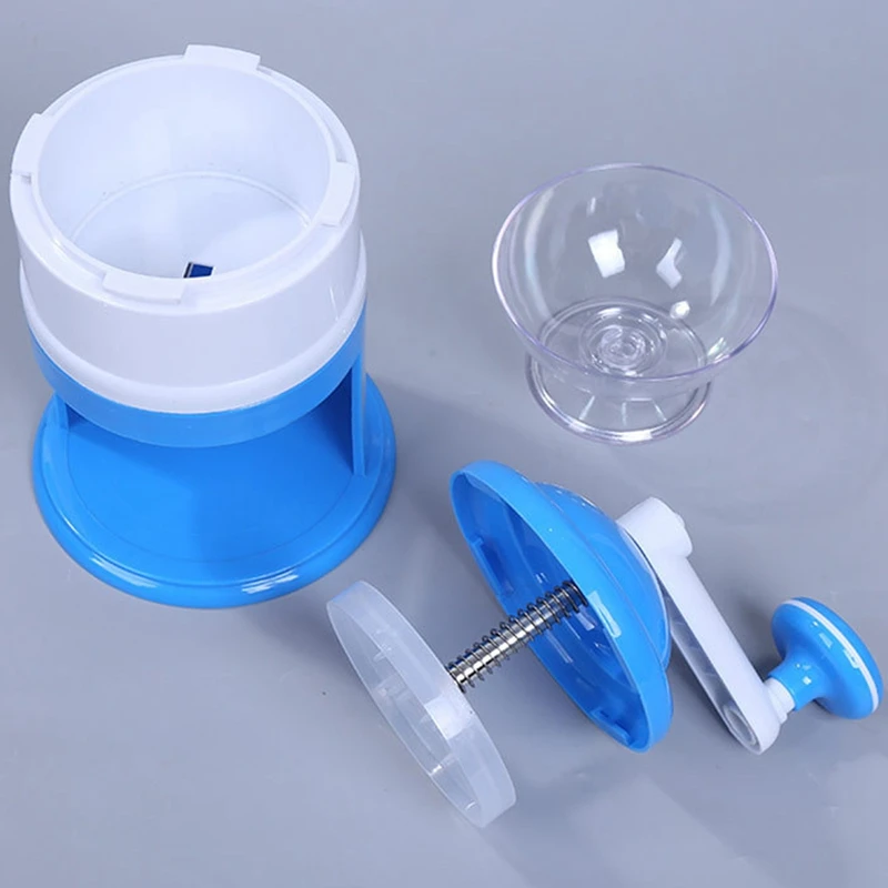

Household Easy Ice Shaver Crusher Handheld Snow Manual Crushing Ice Machine
