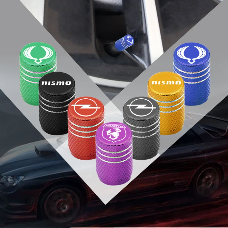 

Car Round Tire Valve Cap for Nissan Tiida Sylphy Teana Note X-trail 1 2 T31 T32 2015 Serena Almera Qashqai J10 J11 Accessories