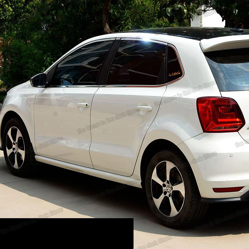 Стеклоподъемник из нержавеющей стали lsrtw2017 304 для volkswagen POLO MK5 2010 2011 2012 2013 2014 2015 2016