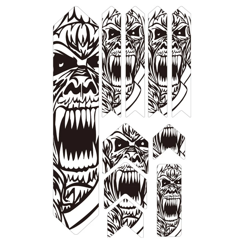 Защитная Наклейка для горного велосипеда устойчивая к царапинам клей наклеек &quot