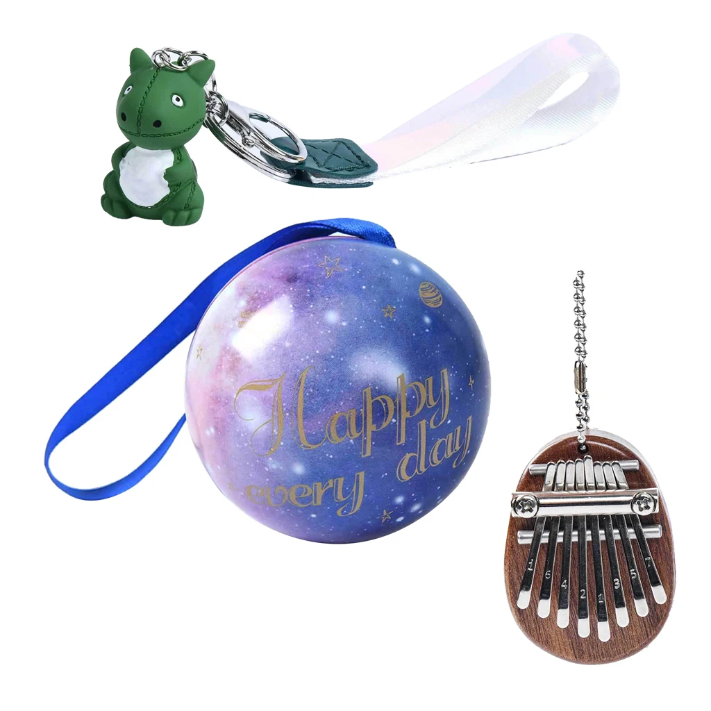 Мини калимба 8 клавиш изысканное Пальчиковое пианино для большого пальца