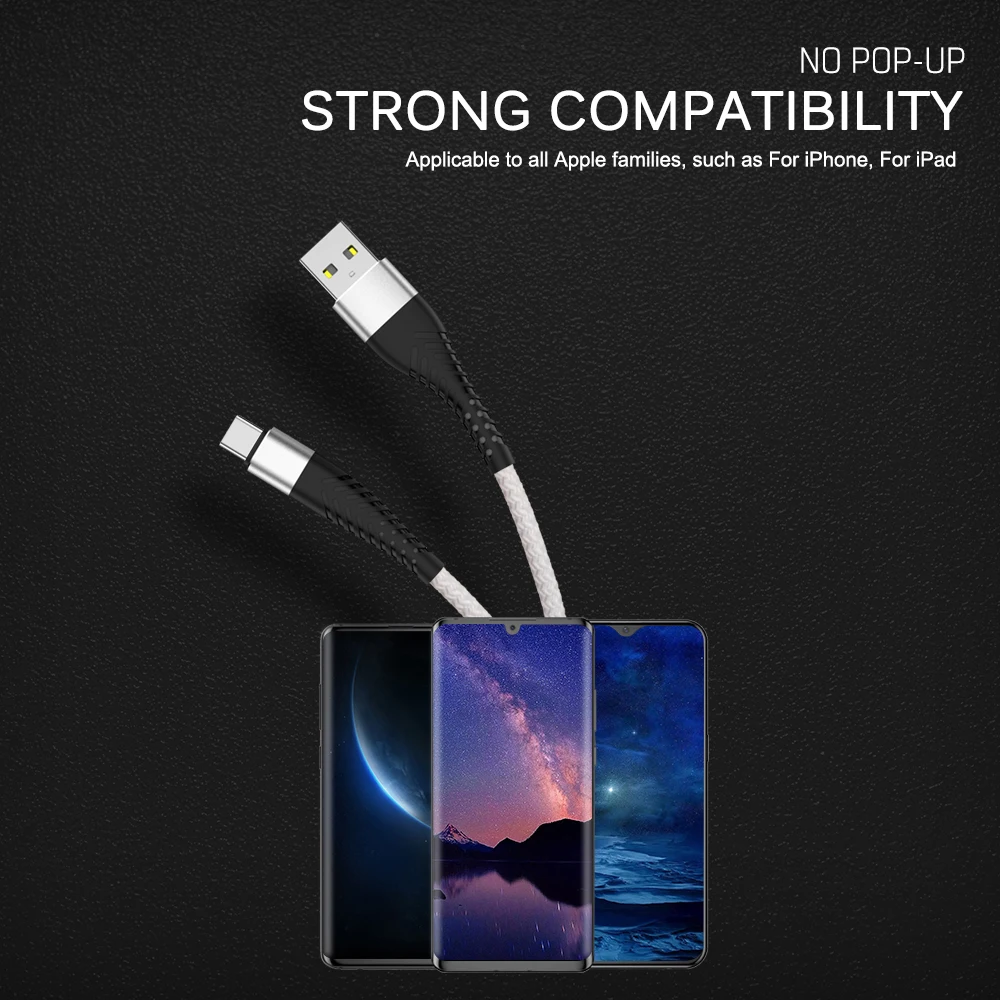 3 м USB Type C кабель для быстрой зарядки Huawei P20 P30 Lite Samsung S10 S9 S8 Plus Xiaomi mi 8 9 Note 7 K20 длинный