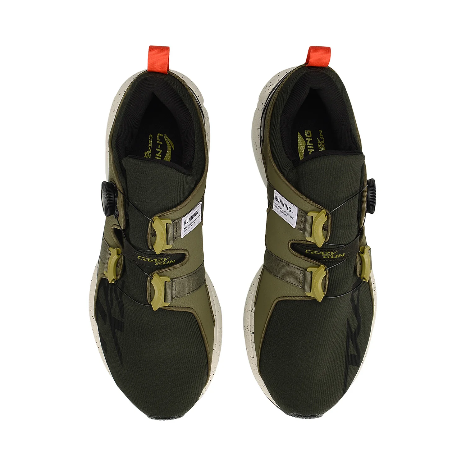 (Код обрыва) Li Ning мужские кроссовки для бега с подушкой CRAZYRUNX носимые дышащие