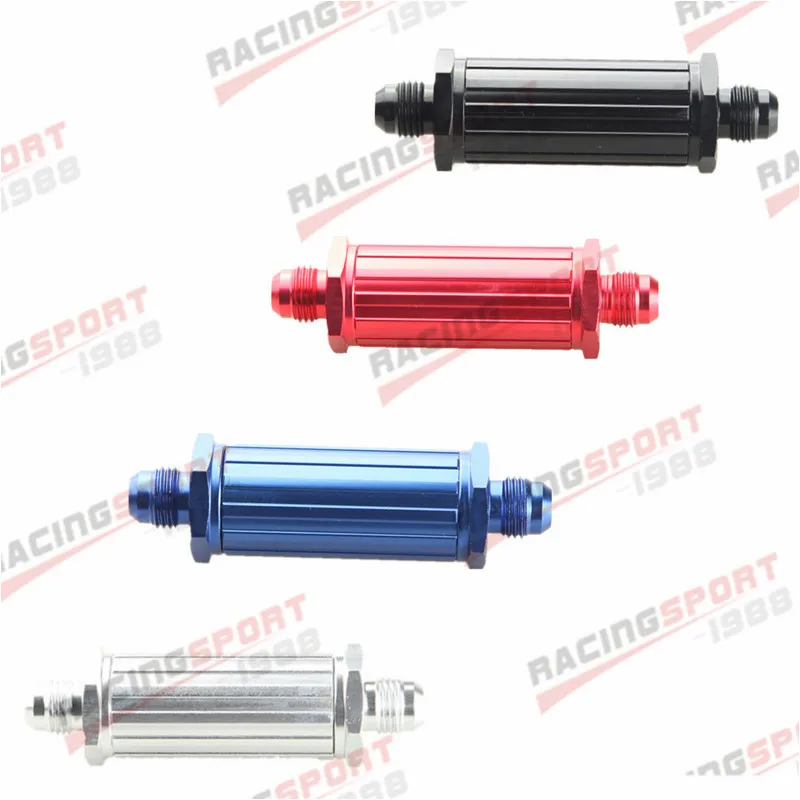 

Anodised Billet Magnetic Fuel Filter 30 Micron AN-6 AN6 6AN Black/BLUE/RED/Silver