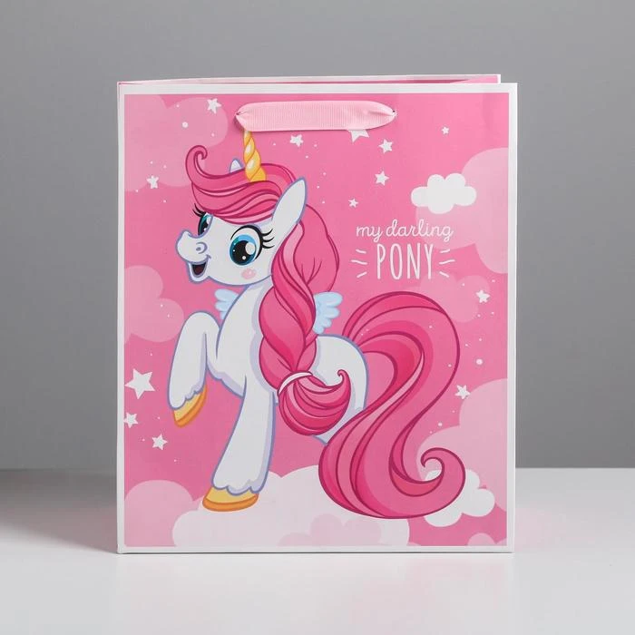 Пакет ламинированный вертикальный My darling pony ML 23 × 27 11 5 см |