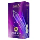 Презервативы 10 шт., интимные товары, презервативы с частицами и нитками для стимуляции точки G, Ультратонкие мужские презервативы со смазкой