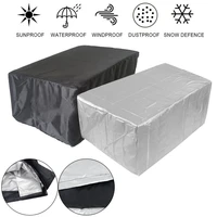 32 sizes outdoor furniture cover waterproof shade rain snow sofa table chair covers black silver patio garden dust proof cover