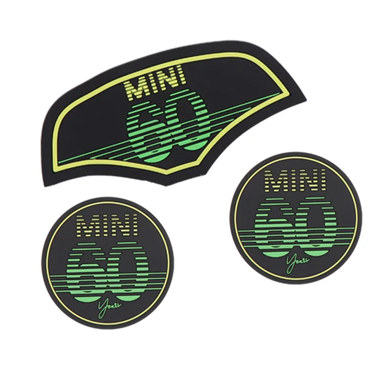 Стайлинг автомобиля чашка кофейный коврик подставка 60 лет на годовщину для Mini