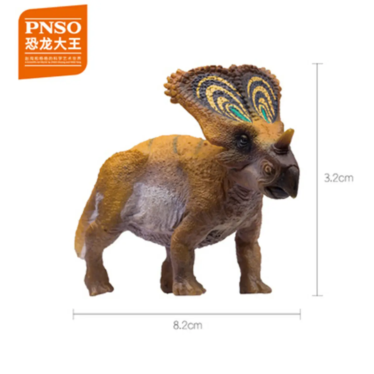 Chasmosaurus Игрушки PNSO Alioramus keichusaurus Spinops дакозавр эктенозавр динозавр фигурка барионикс qianzhousharus Indosuchus olorotan - Цвет: Chasmosaurus