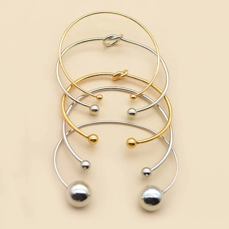 5 шт./компл. женский набор многослойных открытых браслетов классические