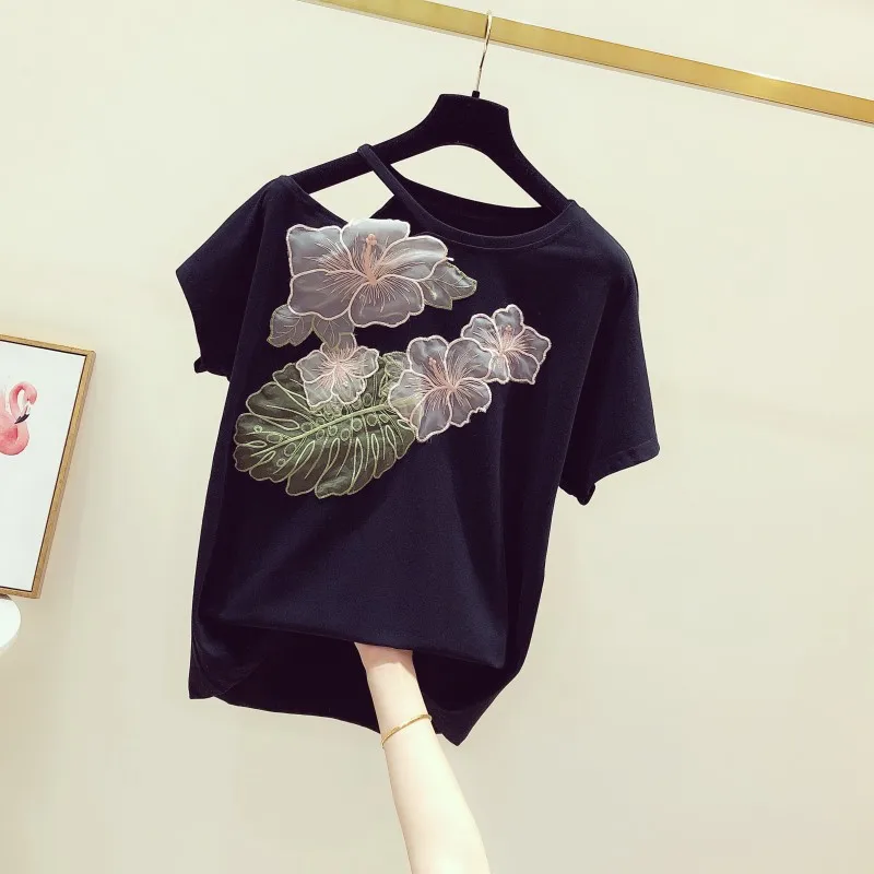 

Women T shirt Casual Cotton short sleeve Hipster tshirts For Girl Funny Top Tee one