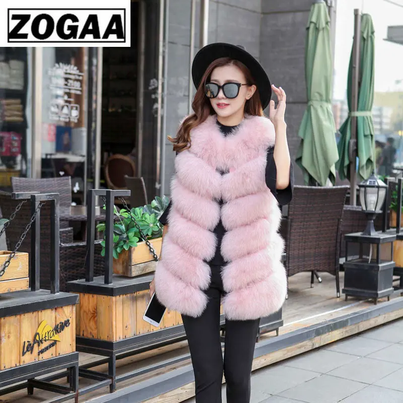 Зимний теплый жилет Новое поступление модное женское импортное пальто меховой