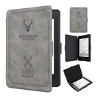 Магнитный чехол-накладка из искусственной кожи, ТПУ, жесткий чехол-накладка для Amazon Kindle Paperwhite 123 (5-е 6-е 7-е поколение), чехол для электронной книги 6 дюймов