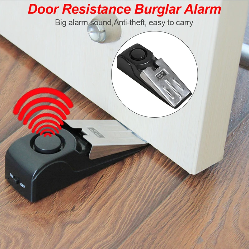 Мини сигнализация дверная в форме клина 120 дБ|Сувениры для вечеринок| |