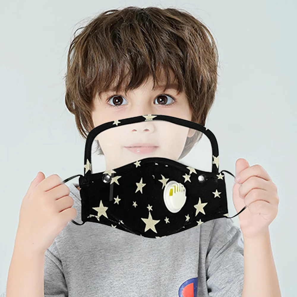 

Cartoon Lovely Cotton Masks With Goggle Respirator Keep Warm Cotton Mask Camouflage Dust Protective Mouth Muffle Respirator