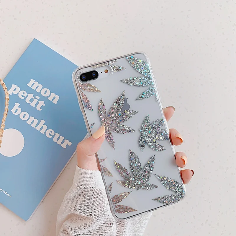 Полноразмерный ударопрочный мобильный телефон с Кленовым листом силиконовый