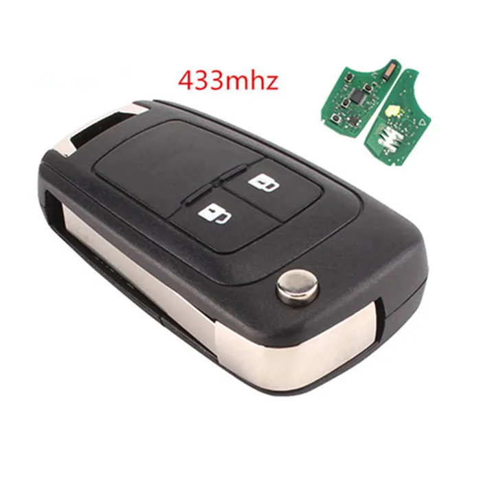Wilongda Автомобильный ключ 2 кнопки 434 МГц 315 id46 Электрический чип без ключа