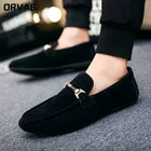 Мужские туфли, черные, синие, красные лоферы, слипоны, мужская обувь, мокасины для вождения, мягкие, удобные, повседневные, мужские кроссовки на плоской подошве