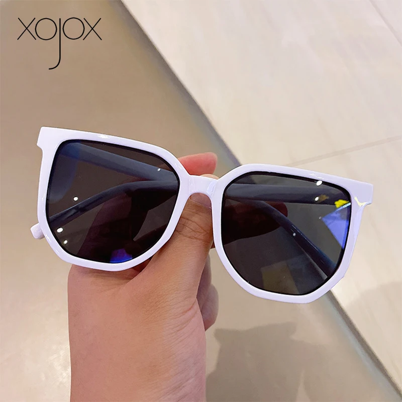 

XojoX Polygon Women's Sun Glasses Men Vintage Driving Goggles Fashion Decoration Sun Shade Anti-Uv400 Sunglasses