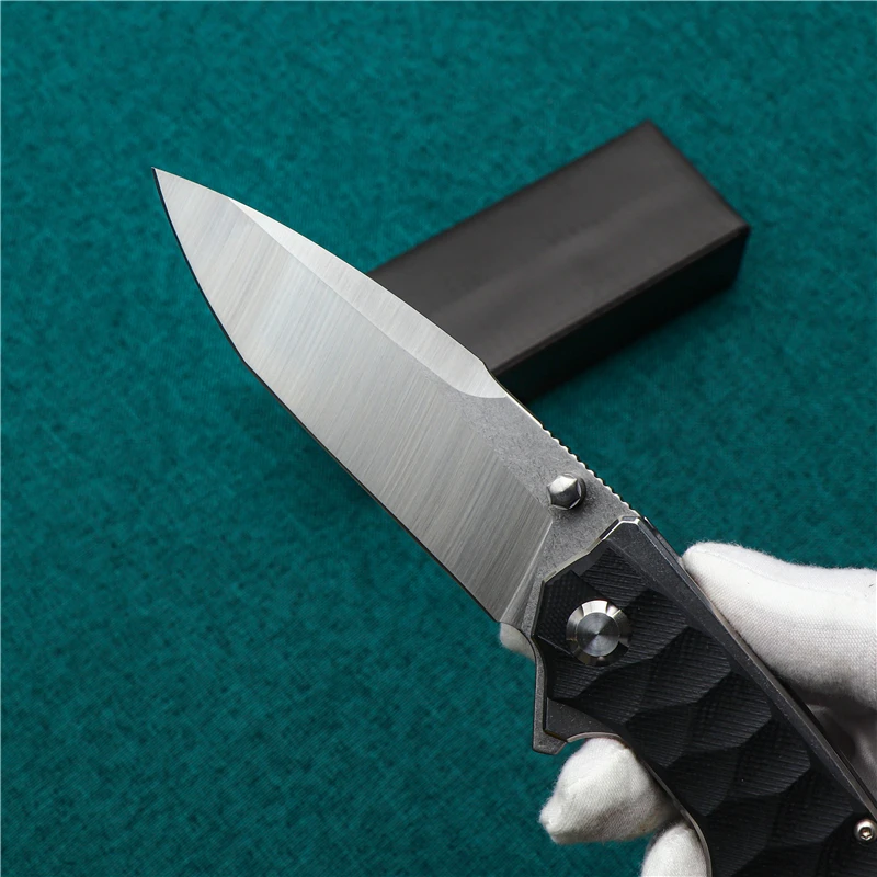 Стальной тяжелый складной нож DC53 Ручка G10 походный охотничий для выживания на