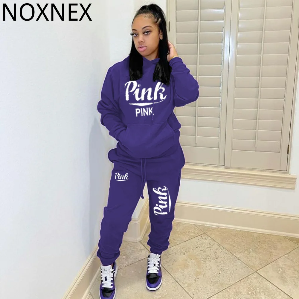 

NOXNEX осенне-зимняя женская спортивная одежда спортивный женский комплект с принтом с длинным рукавом 2 предмета костюм женский спортивный к...