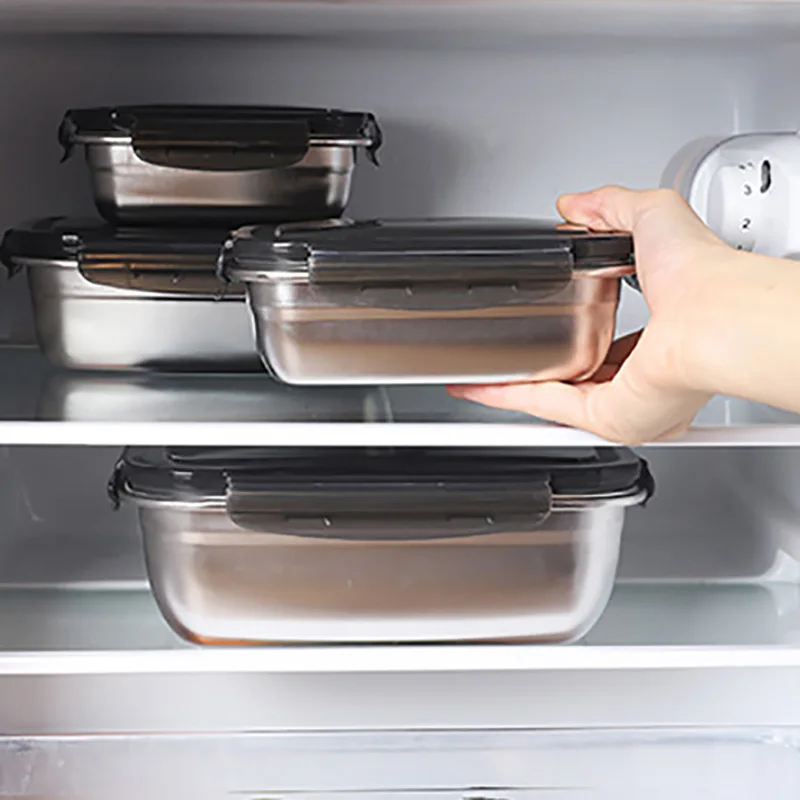 ONEUP 304 Ланч бокс из нержавеющей стали индукционная плита нагревательный пищевой