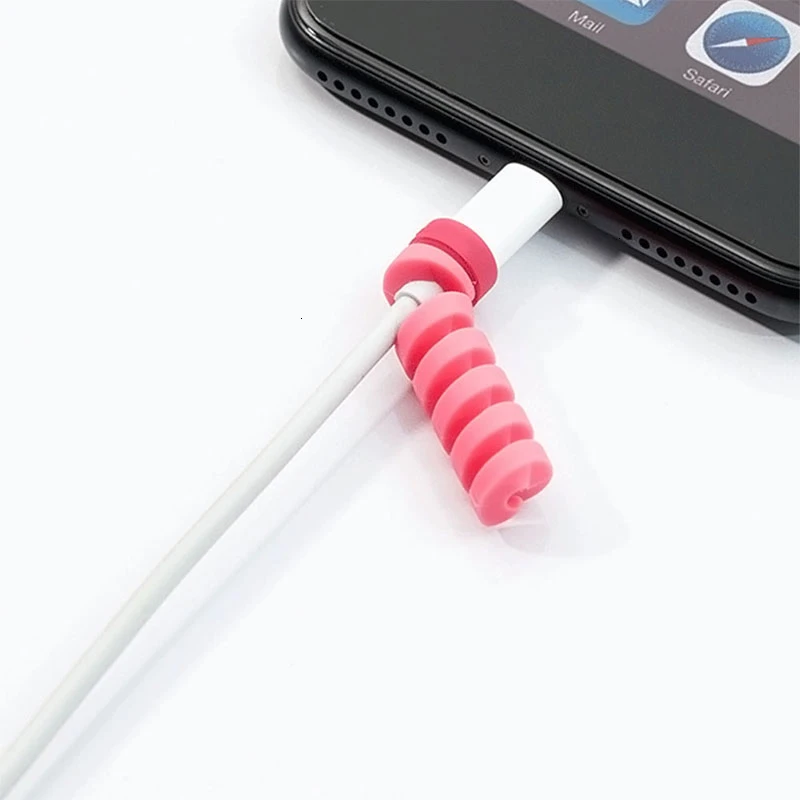 4 шт. usb-кабель для зарядки чехол хранения наушников рабочего стола защита от