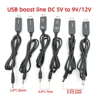 usb power boost line dc 5v to 9v 12v step up module usb converter adapter cable wire 5 52 15 52 54 01 73 51 35mm plug
