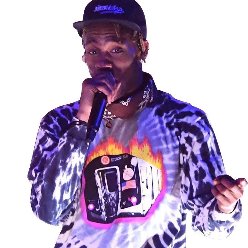 

2019ss Travis Scott Astroworld Festuvak Run T shirts tees Men Women Unisex Hip Hop Streetwear Tie-dyeing T-shirts Summer Style