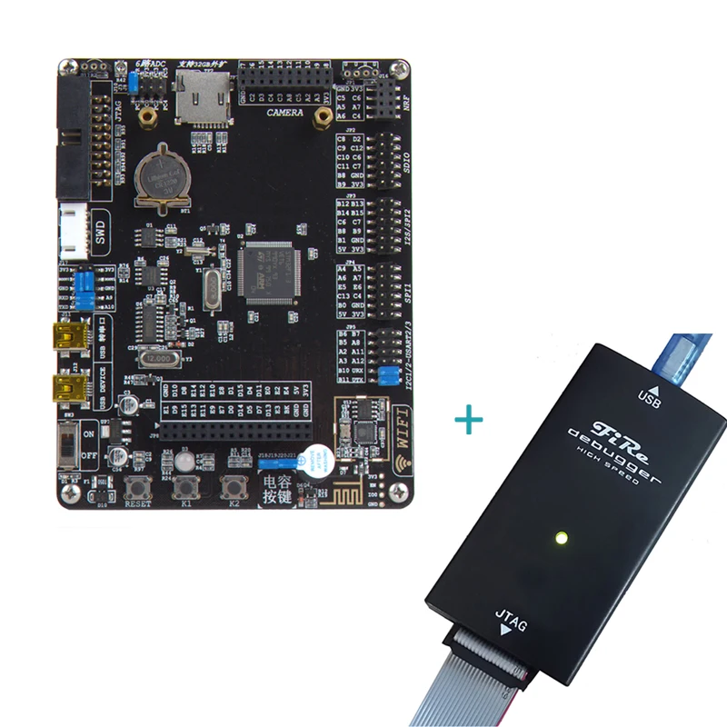 Макетная плата Fire отладчик STM32 с Wi Fi модулем + высокоскоростной